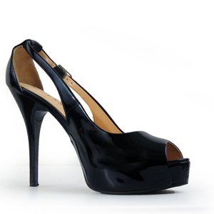 Guess Black Patent Stiletto Heels Size 7M